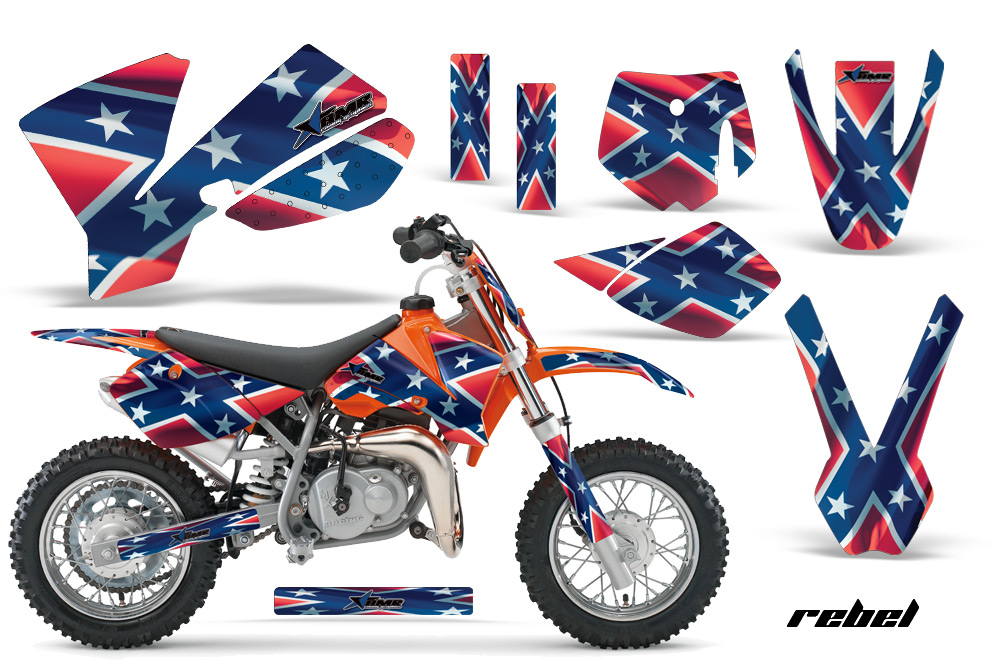 KTM-SX50 Graphics Kit Rebel O